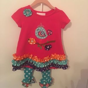 Bonnie Baby 2 piece matching set.
